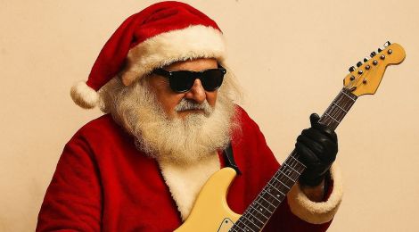 Santa Claus In Rock